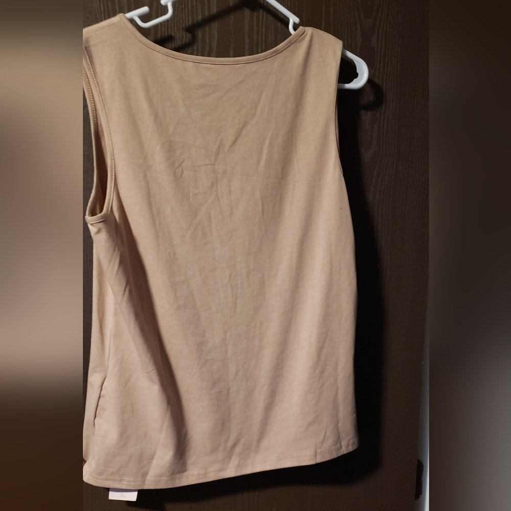 Not My First Rodeo Tan Muscle Tee - Picture 4 of 7